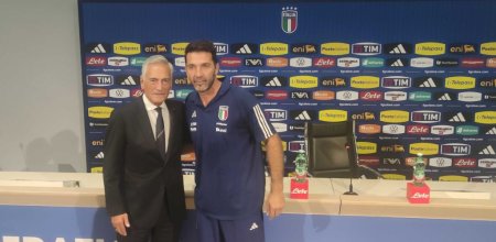 Buffon Italiya matbuot anjumanida Spaletti, xayrlashuv o'yini, Donnarumma va Vikario haqida gapiradi